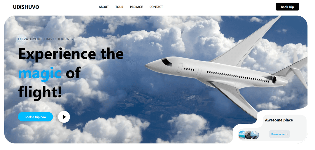 Templated Aviation Website